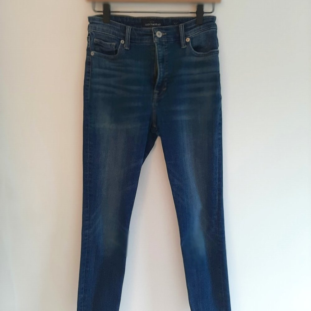 Lucky Brand High-Rise Jeans Size 4 Bridgette Skinny